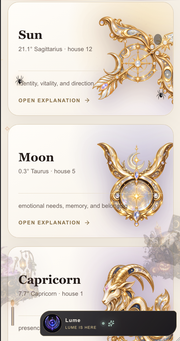 PALAVRAS DO UNIVERSO — screenshot mobile 3