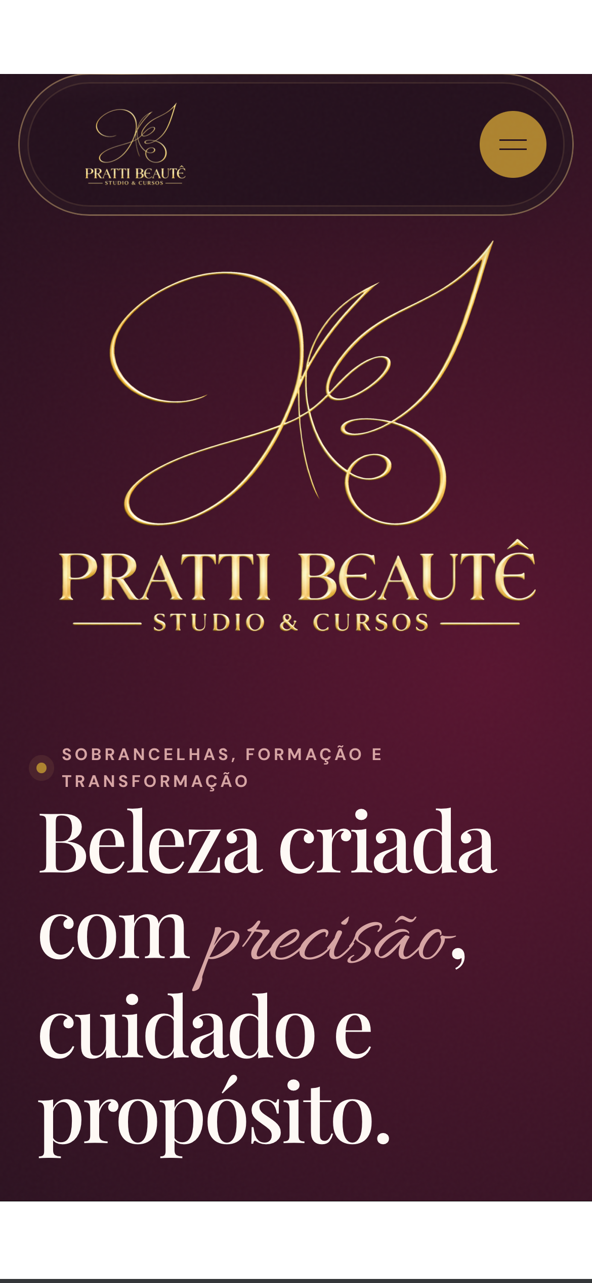 PRATTI BEAUTÊ — screenshot mobile 5