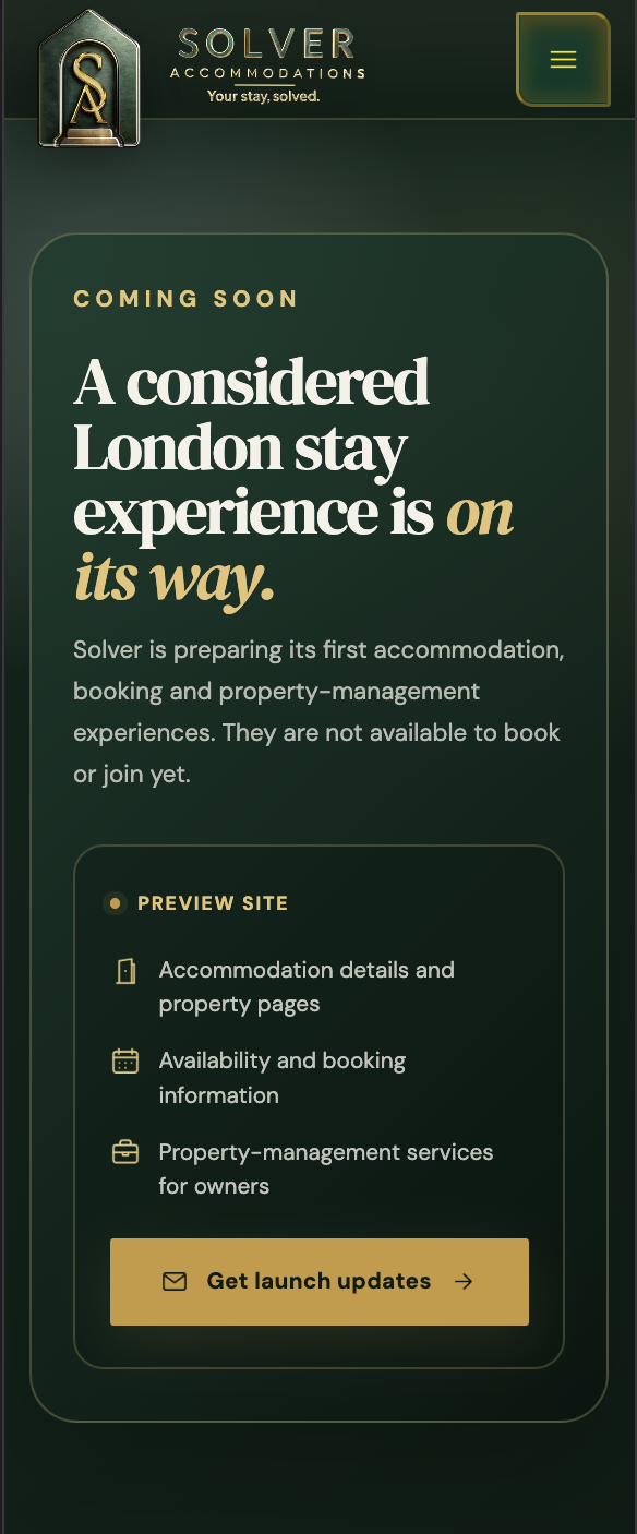 SOLVER ACCOMMODATIONS — screenshot mobile 3