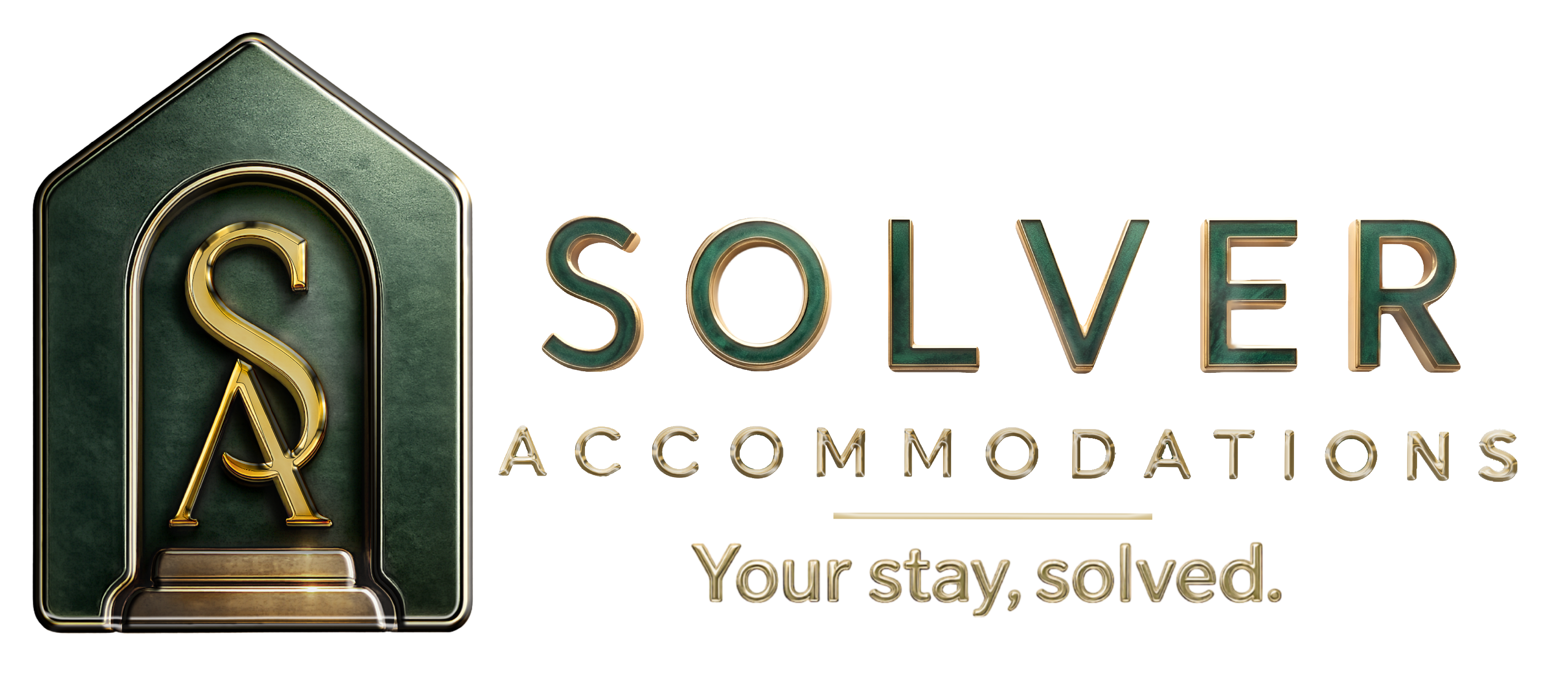 Identidade visual completa da Solver Accommodations